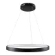 Κρεμαστό φωτιστικό οροφής LED kelvo® NEMESIS 45W 4500lm 180° AC 220-240V IP20 ρυθμιζόμενο λευκό φως CCT με χειριστήριο από 2700K έως 6000K ντιμμαριζόμενο μαύρο ματ 60x60x4cm