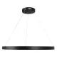 Κρεμαστό φωτιστικό οροφής LED kelvo® NEMESIS 67W 6700lm 180° AC 220-240V IP20 ρυθμιζόμενο λευκό CCT με χειριστήριο από 2700K έως 6000K ντιμμαριζόμενο μαύρο ματ 80x80x4cm