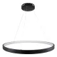 Κρεμαστό φωτιστικό οροφής LED kelvo® NEMESIS 67W 6700lm 180° AC 220-240V IP20 ρυθμιζόμενο λευκό CCT με χειριστήριο από 2700K έως 6000K ντιμμαριζόμενο μαύρο ματ 80x80x4cm