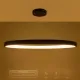 Κρεμαστό φωτιστικό οροφής LED kelvo® NEMESIS 67W 6700lm 180° AC 220-240V IP20 ρυθμιζόμενο λευκό CCT με χειριστήριο από 2700K έως 6000K ντιμμαριζόμενο μαύρο ματ 80x80x4cm