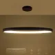 Κρεμαστό φωτιστικό οροφής LED kelvo® NEMESIS 67W 6700lm 180° AC 220-240V IP20 ρυθμιζόμενο λευκό CCT με χειριστήριο από 2700K έως 6000K ντιμμαριζόμενο μαύρο ματ 80x80x4cm