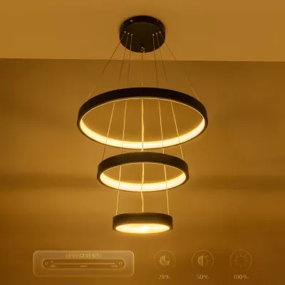 Κρεμαστό φωτιστικό οροφής LED kelvo® NEMESIS 100W 10000lm 180° AC 220-240V IP20 ρυθμιζόμενο λευκό CCT με χειριστήριο από 2700K έως 6000K ντιμμαριζόμενο μαύρο ματ 60x60x60cm KLV-101-0217 Κρεμαστό φωτιστικό οροφής LED kelvo® NEMESIS 100W 10000lm 180° AC 220-240V IP20 ρυθμιζόμενο λευκό CCT με χειριστήριο από 2700K έως 6000K ντιμμαριζόμενο μαύρο ματ 60x60x60cm KLV-101-0217