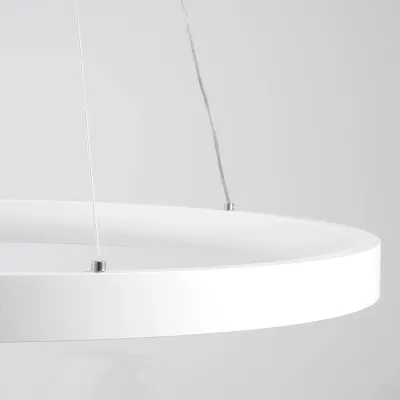 Κρεμαστό φωτιστικό οροφής LED kelvo® NEMESIS 100W 10000lm 180° AC 220-240V IP20 ρυθμιζόμενο λευκό CCT με χειριστήριο από 2700K έως 6000K ντιμμαριζόμενο λευκό ματ 60x60x60cm KLV-101-0218