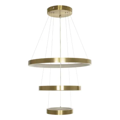 Κρεμαστό φωτιστικό οροφής LED kelvo® NEMESIS 100W 10000lm 180° AC 220-240V IP20 ρυθμιζόμενο λευκό CCT με χειριστήριο από 2700K έως 6000K ντιμμαριζόμενο χρυσό πλατίνα 60x60x60cm