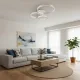 Φωτιστικό οροφής kelvo® DIAMOND LED 100W 10000lm 360° AC 220-240V IP20 ρυθμιζόμενο λευκό CCT με χειριστήριο 2700K έως 6000K ντιμάρισμο λευκό ματ 80x50x20cm Φωτιστικό οροφής kelvo® DIAMOND LED 100W 10000lm 360° AC 220-240V IP20 ρυθμιζόμενο λευκό CCT με χειριστήριο 2700K έως 6000K ντιμάρισμο λευκό ματ 80x50x20cm