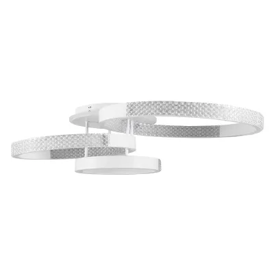 Φωτιστικό οροφής kelvo® DIAMOND LED 100W 10000lm 360° AC 220-240V IP20 ρυθμιζόμενο λευκό CCT με χειριστήριο 2700K έως 6000K ντιμάρισμο λευκό ματ 80x50x20cm Φωτιστικό οροφής kelvo® DIAMOND LED 100W 10000lm 360° AC 220-240V IP20 ρυθμιζόμενο λευκό CCT με χειριστήριο 2700K έως 6000K ντιμάρισμο λευκό ματ 80x50x20cm