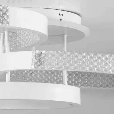 Φωτιστικό οροφής kelvo® DIAMOND LED 100W 10000lm 360° AC 220-240V IP20 ρυθμιζόμενο λευκό CCT με χειριστήριο 2700K έως 6000K ντιμάρισμο λευκό ματ 80x50x20cm Φωτιστικό οροφής kelvo® DIAMOND LED 100W 10000lm 360° AC 220-240V IP20 ρυθμιζόμενο λευκό CCT με χειριστήριο 2700K έως 6000K ντιμάρισμο λευκό ματ 80x50x20cm