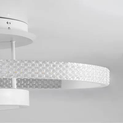 Φωτιστικό οροφής kelvo® DIAMOND LED 100W 10000lm 360° AC 220-240V IP20 ρυθμιζόμενο λευκό CCT με χειριστήριο 2700K έως 6000K ντιμάρισμο λευκό ματ 80x50x20cm Φωτιστικό οροφής kelvo® DIAMOND LED 100W 10000lm 360° AC 220-240V IP20 ρυθμιζόμενο λευκό CCT με χειριστήριο 2700K έως 6000K ντιμάρισμο λευκό ματ 80x50x20cm