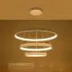Κρεμαστό φωτιστικό οροφής LED kelvo® NEMESIS 120W 12000lm 180° AC 220-240V IP20 ρυθμιζόμενο λευκό CCT με χειριστήριο από 2700K έως 6000K ντιμμαριζόμενο λευκό ματ 80x80x80cm