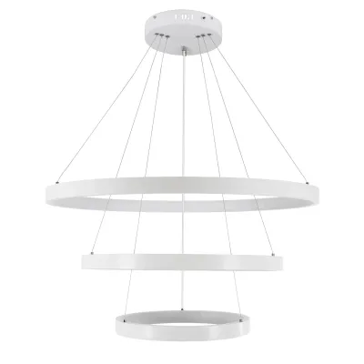 Κρεμαστό φωτιστικό οροφής LED kelvo® NEMESIS 120W 12000lm 180° AC 220-240V IP20 ρυθμιζόμενο λευκό CCT με χειριστήριο από 2700K έως 6000K ντιμμαριζόμενο λευκό ματ 80x80x80cm