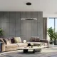 Κρεμαστό φωτιστικό οροφής LED kelvo® DIAMOND 45W 4500lm 180° AC 220-240V IP20 ρυθμιζόμενο λευκό CCT με χειριστήριο από 2700K έως 6000K ντιμμαριζόμενο μαύρο ματ 60x60x3cm