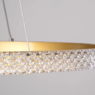 Κρεμαστό φωτιστικό οροφής LED kelvo® DIAMOND 45W 4500lm 180° AC 220-240V IP20 ρυθμιζόμενο λευκό CCT με χειριστήριο από 2700K έως 6000K ντιμαριζόμενο χρυσό πλατίνα 60x60x3cm Κρεμαστό φωτιστικό οροφής LED kelvo® DIAMOND 45W 4500lm 180° AC 220-240V IP20 ρυθμιζόμενο λευκό CCT με χειριστήριο από 2700K έως 6000K ντιμαριζόμενο χρυσό πλατίνα 60x60x3cm