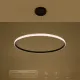 Κρεμαστό φωτιστικό οροφής LED kelvo® DIAMOND 67W 6700lm 180° AC 220-240V IP20 ρυθμιζόμενο λευκό CCT με χειριστήριο από 2700K έως 6000K ντιμμαριζόμενο μαύρο ματ 80x80x3cm