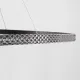 Κρεμαστό φωτιστικό οροφής LED kelvo® DIAMOND 75W 7500lm 180° AC 220-240V IP20 ρυθμιζόμενο λευκό CCT με χειριστήριο από 2700K έως 6000K ντιμμαριζόμενο μαύρο ματ 100x100x3cm Κρεμαστό φωτιστικό οροφής LED kelvo® DIAMOND 75W 7500lm 180° AC 220-240V IP20 ρυθμιζόμενο λευκό CCT με χειριστήριο από 2700K έως 6000K ντιμμαριζόμενο μαύρο ματ 100x100x3cm
