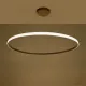 Κρεμαστό φωτιστικό οροφής LED kelvo® DIAMOND 75W 7500lm 180° AC 220-240V IP20 ρυθμιζόμενο λευκό CCT με χειριστήριο από 2700K έως 6000K ντιμμάριζόμενο χρυσό πλατίνα 100x100x3cm
