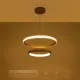 Κρεμαστό φωτιστικό οροφής LED kelvo® DIAMOND 75W 7500lm 360° AC 220-240V IP20 ρυθμιζόμενο λευκό CCT με χειριστήριο από 2700K έως 6000K ντιμαριζόμενο χρυσό 60x60x40cm
