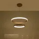 Κρεμαστό φωτιστικό οροφής LED kelvo® DIAMOND 75W 7500lm 360° AC 220-240V IP20 ρυθμιζόμενο λευκό CCT με χειριστήριο από 2700K έως 6000K ντιμαριζόμενο χρυσό 60x60x40cm