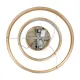 Κρεμαστό φωτιστικό οροφής LED kelvo® DIAMOND 75W 7500lm 360° AC 220-240V IP20 ρυθμιζόμενο λευκό CCT με χειριστήριο από 2700K έως 6000K ντιμαριζόμενο χρυσό 60x60x40cm