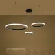 Κρεμαστό φωτιστικό οροφής LED kelvo® DIAMOND 100W 10000lm 180° AC 220-240V IP20 ρυθμιζόμενο λευκό CCT με χειριστήριο από 2700K έως 6000K ντιμαριζόμενο μαύρο ματ 110x110x60cm KLV-101-0243