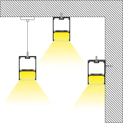 Κρεμαστό γραμμικό φωτιστικό οροφής LED kelvo® ORION 72W 7200lm 120° AC 220-240V IP20 ρυθμιζόμενο λευκό CCT με χειριστήριο από 2700K έως 6000K ντιμάριζόμενο μαύρο ματ 120x5x7.5cm Κρεμαστό γραμμικό φωτιστικό οροφής LED kelvo® ORION 72W 7200lm 120° AC 220-240V IP20 ρυθμιζόμενο λευκό CCT με χειριστήριο από 2700K έως 6000K ντιμάριζόμενο μαύρο ματ 120x5x7.5cm
