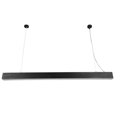 Κρεμαστό γραμμικό φωτιστικό οροφής LED kelvo® ORION 72W 7200lm 120° AC 220-240V IP20 ρυθμιζόμενο λευκό CCT με χειριστήριο από 2700K έως 6000K ντιμάριζόμενο μαύρο ματ 120x5x7.5cm Κρεμαστό γραμμικό φωτιστικό οροφής LED kelvo® ORION 72W 7200lm 120° AC 220-240V IP20 ρυθμιζόμενο λευκό CCT με χειριστήριο από 2700K έως 6000K ντιμάριζόμενο μαύρο ματ 120x5x7.5cm