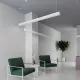 Κρεμαστό γραμμικό φωτιστικό οροφής LED kelvo® ORION 72W 7200lm 120° AC 220-240V IP20 ρυθμιζόμενο λευκό CCT με χειριστήριο από 2700K έως 6000K ντιμμαριζόμενο λευκό ματ 120x5x7.5cm Κρεμαστό γραμμικό φωτιστικό οροφής LED kelvo® ORION 72W 7200lm 120° AC 220-240V IP20 ρυθμιζόμενο λευκό CCT με χειριστήριο από 2700K έως 6000K ντιμμαριζόμενο λευκό ματ 120x5x7.5cm