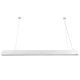 Κρεμαστό γραμμικό φωτιστικό οροφής LED kelvo® ORION 72W 7200lm 120° AC 220-240V IP20 ρυθμιζόμενο λευκό CCT με χειριστήριο από 2700K έως 6000K ντιμμαριζόμενο λευκό ματ 120x5x7.5cm Κρεμαστό γραμμικό φωτιστικό οροφής LED kelvo® ORION 72W 7200lm 120° AC 220-240V IP20 ρυθμιζόμενο λευκό CCT με χειριστήριο από 2700K έως 6000K ντιμμαριζόμενο λευκό ματ 120x5x7.5cm