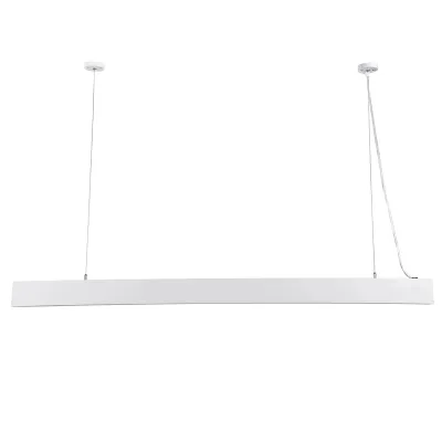 Κρεμαστό γραμμικό φωτιστικό οροφής LED kelvo® ORION 72W 7200lm 120° AC 220-240V IP20 ρυθμιζόμενο λευκό CCT με χειριστήριο από 2700K έως 6000K ντιμμαριζόμενο λευκό ματ 120x5x7.5cm Κρεμαστό γραμμικό φωτιστικό οροφής LED kelvo® ORION 72W 7200lm 120° AC 220-240V IP20 ρυθμιζόμενο λευκό CCT με χειριστήριο από 2700K έως 6000K ντιμμαριζόμενο λευκό ματ 120x5x7.5cm