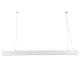 Κρεμαστό γραμμικό φωτιστικό οροφής LED kelvo® ORION 72W 7200lm 120° AC 220-240V IP20 ρυθμιζόμενο λευκό CCT με χειριστήριο από 2700K έως 6000K ντιμμαριζόμενο λευκό ματ 120x5x7.5cm Κρεμαστό γραμμικό φωτιστικό οροφής LED kelvo® ORION 72W 7200lm 120° AC 220-240V IP20 ρυθμιζόμενο λευκό CCT με χειριστήριο από 2700K έως 6000K ντιμμαριζόμενο λευκό ματ 120x5x7.5cm