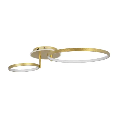 Μοντέρνο τρίφωτο φωτιστικό οροφής NEMESIS LED 67W 7573lm 360° AC 220-240V IP20 ρυθμιζόμενο λευκό CCT με χειριστήριο χρυσό βούρτσας 84x45x13cm Μοντέρνο τρίφωτο φωτιστικό οροφής NEMESIS LED 67W 7573lm 360° AC 220-240V IP20 ρυθμιζόμενο λευκό CCT με χειριστήριο χρυσό βούρτσας 84x45x13cm