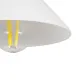 Μοντέρνα απλίκα τοίχου kelvo® ALESSIA με ντουί E27 1φωτη AC 220-240V IP20 μπεζ & λευκό 18x26x29cm 999-0178