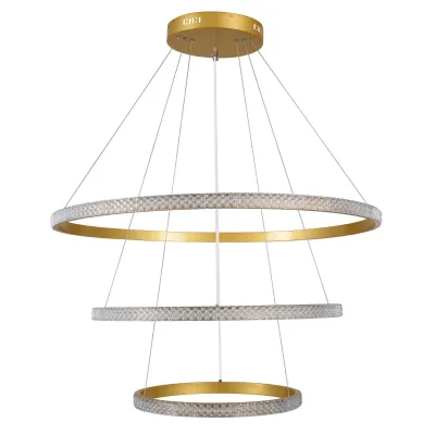 Κρεμαστό φωτιστικό οροφής LED kelvo® DIAMOND 120W 12000lm 180° AC 220-240V IP20 ρυθμιζόμενο λευκό CCT με χειριστήριο από 2700K έως 6000K ντιμαριζόμενο χρυσό πλατίνα 80x80x80cm kelvo® DIAMOND KLV-101-0240-V2 Κρεμαστό Φωτιστικό Οροφής LED 120W 12000lm 180° AC 220-240V IP20 Ρυθμιζόμενο Λευκό CCT με Χειριστήριο από 2700K έως 6000K Dimmable - Lumileds SMD Chip - Χρυσό Πλατίνα - Μ80 x Π80 x Υ80cm - 3 Χρόνια Εγγύηση
