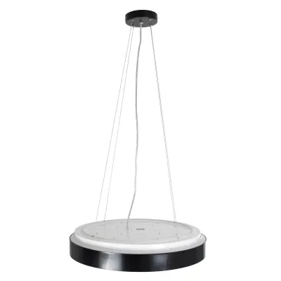 Φωτιστικό οροφής kelvo® BARCHETTA LED 72W 7200lm 120° AC 220-240V IP20 ρυθμιζόμενο λευκό CCT με χειριστήριο από 2700K έως 6000K ντιμμάριζομενο μαύρο ματ 48x48x8.2cm