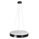 Φωτιστικό οροφής kelvo® BARCHETTA LED 72W 7200lm 120° AC 220-240V IP20 ρυθμιζόμενο λευκό CCT με χειριστήριο από 2700K έως 6000K ντιμμάριζομενο μαύρο ματ 48x48x8.2cm