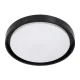Φωτιστικό οροφής kelvo® BARCHETTA LED 72W 7200lm 120° AC 220-240V IP20 ρυθμιζόμενο λευκό CCT με χειριστήριο από 2700K έως 6000K ντιμμάριζομενο μαύρο ματ 48x48x8.2cm