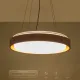 Κρεμαστό φωτιστικό οροφής LED kelvo® BARCHETTA 72W 7200lm 120° AC 220-240V IP20 ρυθμιζόμενο λευκό CCT με χειριστήριο από 2700K έως 6000K ντιμμάριζομενο λευκό & σαμπανιζέ χρυσό ματ 48x48x8.2cm