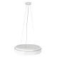 Κρεμαστό φωτιστικό οροφής LED kelvo® BARCHETTA 72W 7200lm 120° AC 220-240V IP20 ρυθμιζόμενο λευκό CCT με χειριστήριο από 2700K έως 6000K ντιμμάριζομενο λευκό & σαμπανιζέ χρυσό ματ 48x48x8.2cm