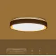Φωτιστικό οροφής LED kelvo® BARCHETTA 72W 7200lm 120° AC 220-240V IP20 ρυθμιζόμενο λευκό CCT με χειριστήριο από 2700K έως 6000K ντιμάριζομενο σαμπανιζέ χρυσό ματ 48x48x8.2cm