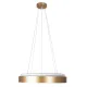 Φωτιστικό οροφής LED kelvo® BARCHETTA 72W 7200lm 120° AC 220-240V IP20 ρυθμιζόμενο λευκό CCT με χειριστήριο από 2700K έως 6000K ντιμάριζομενο σαμπανιζέ χρυσό ματ 48x48x8.2cm
