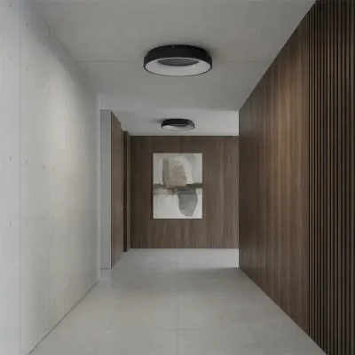 Φωτιστικό οροφής kelvo® SALEM LED 75W 7500lm 120° AC 220-240V IP20 ρυθμιζόμενο λευκό CCT με χειριστήριο από 2700K έως 6000K dimmable μαύρο ματ 45x45x9.5cm