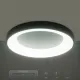 Φωτιστικό οροφής kelvo® SALEM LED 75W 7500lm 120° AC 220-240V IP20 ρυθμιζόμενο λευκό CCT με χειριστήριο από 2700K έως 6000K dimmable μαύρο ματ 45x45x9.5cm