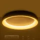 Φωτιστικό οροφής kelvo® SALEM LED 75W 7500lm 120° AC 220-240V IP20 ρυθμιζόμενο λευκό CCT με χειριστήριο από 2700K έως 6000K ντιμμάριζομενο καφέ ματ 45x45x9.5cm Φωτιστικό οροφής kelvo® SALEM LED 75W 7500lm 120° AC 220-240V IP20 ρυθμιζόμενο λευκό CCT με χειριστήριο από 2700K έως 6000K ντιμμάριζομενο καφέ ματ 45x45x9.5cm