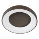 Φωτιστικό οροφής kelvo® SALEM LED 75W 7500lm 120° AC 220-240V IP20 ρυθμιζόμενο λευκό CCT με χειριστήριο από 2700K έως 6000K ντιμμάριζομενο καφέ ματ 45x45x9.5cm Φωτιστικό οροφής kelvo® SALEM LED 75W 7500lm 120° AC 220-240V IP20 ρυθμιζόμενο λευκό CCT με χειριστήριο από 2700K έως 6000K ντιμμάριζομενο καφέ ματ 45x45x9.5cm