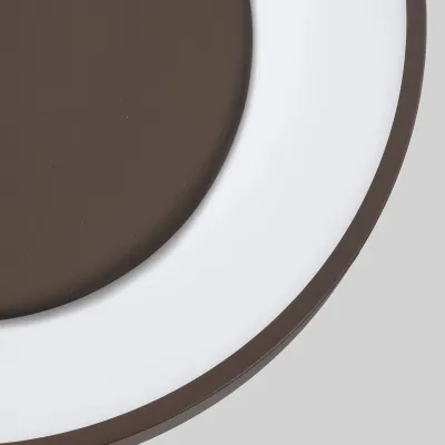 Φωτιστικό οροφής kelvo® SALEM LED 75W 7500lm 120° AC 220-240V IP20 ρυθμιζόμενο λευκό CCT με χειριστήριο από 2700K έως 6000K ντιμμάριζομενο καφέ ματ 45x45x9.5cm Φωτιστικό οροφής kelvo® SALEM LED 75W 7500lm 120° AC 220-240V IP20 ρυθμιζόμενο λευκό CCT με χειριστήριο από 2700K έως 6000K ντιμμάριζομενο καφέ ματ 45x45x9.5cm