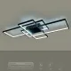 Φωτιστικό οροφής kelvo® QUADRA LED 120W 12000lm 120° AC 220-240V IP20 ρυθμιζόμενο λευκό CCT με χειριστήριο από 2700K έως 6000K dimmable μαύρο ματ 105x60x9cm Φωτιστικό οροφής kelvo® QUADRA LED 120W 12000lm 120° AC 220-240V IP20 ρυθμιζόμενο λευκό CCT με χειριστήριο από 2700K έως 6000K dimmable μαύρο ματ 105x60x9cm
