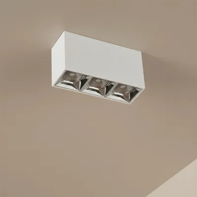 Φωτιστικό οροφής kelvo® LUMINAR Downlight σποτ LED 12W 1680lm 36° AC 220-240V IP20 φυσικό λευκό 4500K Osram SMD chip λευκό ματ 11.8x4.2x6.6cm