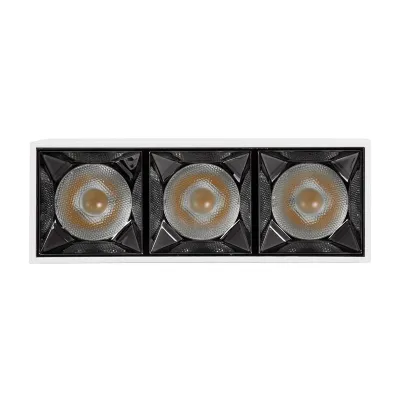 Φωτιστικό οροφής kelvo® LUMINAR Downlight σποτ LED 12W 1680lm 36° AC 220-240V IP20 φυσικό λευκό 4500K Osram SMD chip λευκό ματ 11.8x4.2x6.6cm