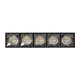 Φωτιστικό οροφής kelvo® LUMINAR Downlight σποτ LED 20W 2800lm 36° AC 220-240V IP20 φυσικό λευκό 4500K Osram SMD μαύρο ματ 19.5x4.2x6.6cm Φωτιστικό οροφής kelvo® LUMINAR Downlight σποτ LED 20W 2800lm 36° AC 220-240V IP20 φυσικό λευκό 4500K Osram SMD μαύρο ματ 19.5x4.2x6.6cm