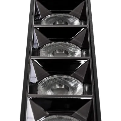 Φωτιστικό οροφής kelvo® LUMINAR Downlight σποτ LED 20W 2800lm 36° AC 220-240V IP20 φυσικό λευκό 4500K Osram SMD μαύρο ματ 19.5x4.2x6.6cm Φωτιστικό οροφής kelvo® LUMINAR Downlight σποτ LED 20W 2800lm 36° AC 220-240V IP20 φυσικό λευκό 4500K Osram SMD μαύρο ματ 19.5x4.2x6.6cm