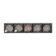 Φωτιστικό οροφής kelvo® LUMINAR Downlight σποτ LED 20W 2800lm 36° AC 220-240V IP20 φυσικό λευκό 4500K λευκό ματ 19.5x4.2x6.6cm